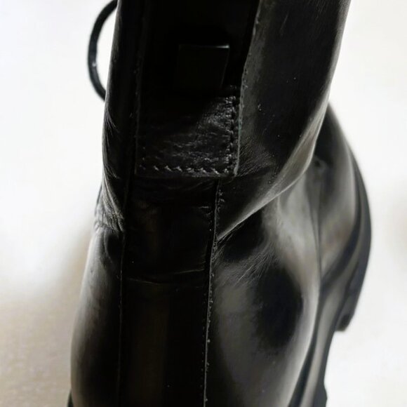 La Canadienne Women's Brendan Waterproof Combat Boot Sz 7 made in Italy - Picture 8 of 15